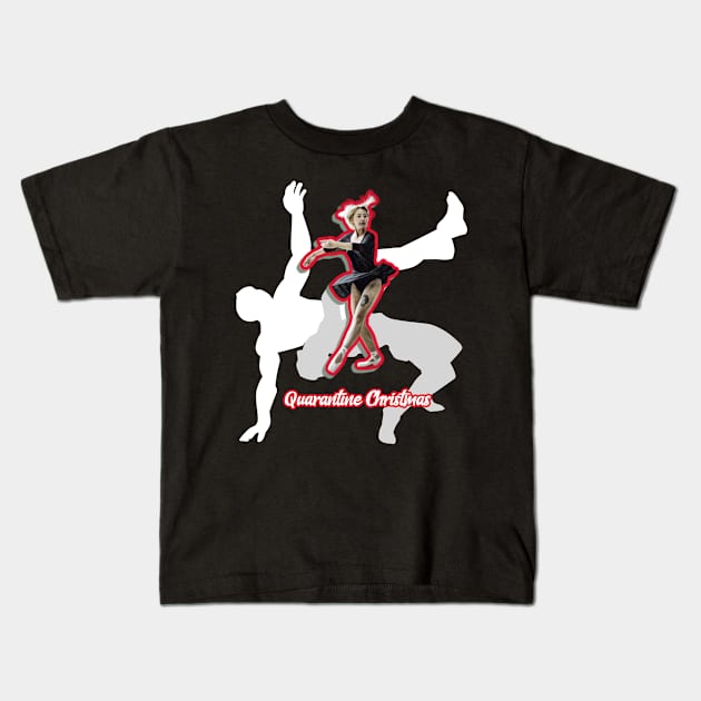 Quarantine Christmas (ballet & breakdancing) Kids T-Shirt by PersianFMts